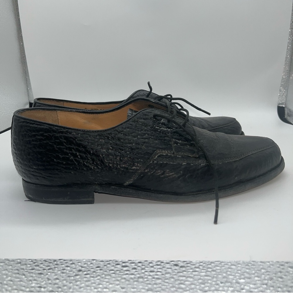 ARISTOCRAT Men's Black Leather Dress Shoes  - Size 8 M - Vintage